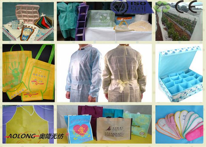 शॉपिंग बैग के लिए 4200 मिमी एकल बीम पीपी पीपी गैर बुना कपड़ा बनाने की मशीन