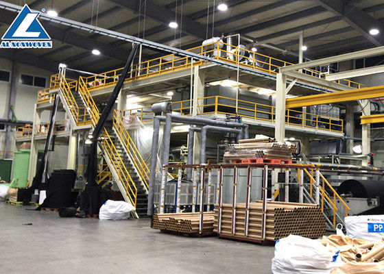 चीन पीपी Spunbonded गैर बुना कपड़ा बनाने की मशीन बहुक्रिया 1.6m एसएस मॉडल आपूर्तिकर्ता
