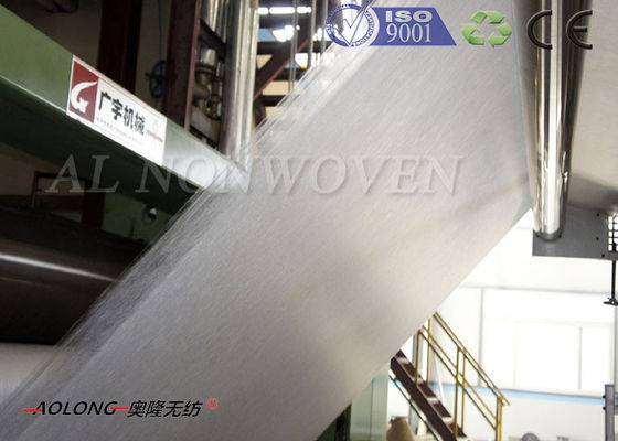 चीन उच्च गति 300 मी / मिनट एसएसएस पीपी गैर बुना फैब्रिक बनाने की मशीन चौड़ाई 3200 मिमी आपूर्तिकर्ता